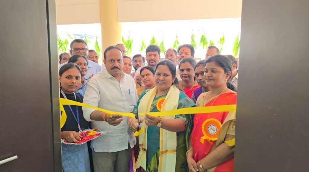 ఏలేశ్వరంలో నాలుగు కోట్లతో నిర్మించిన డిగ్రీ కళాశాల అదనపు గదులు ప్రారంభం