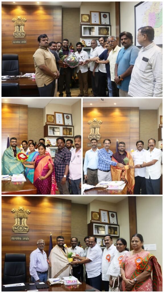 జి‌ఎం‌సి కమిషనర్ మయూర్ అశోక్ కి ఘనంగా సత్కారం